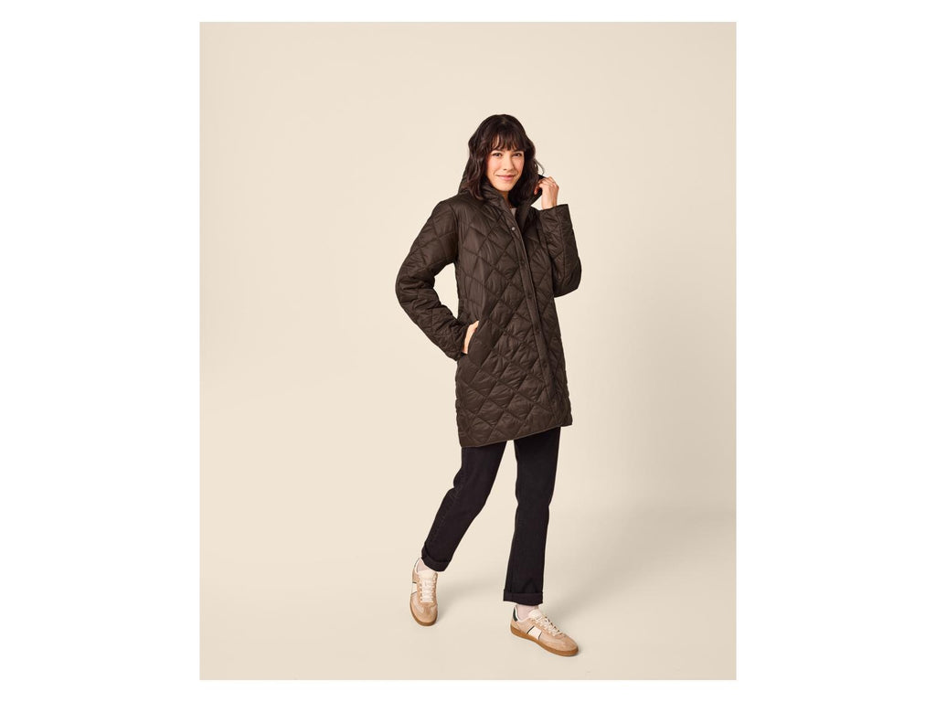 Doudoune longue légère femme
