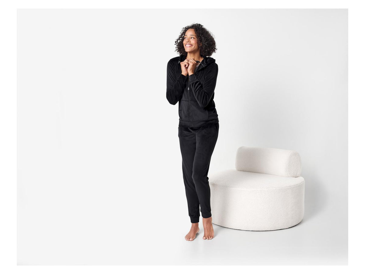 Ensemble détente en velours femme
