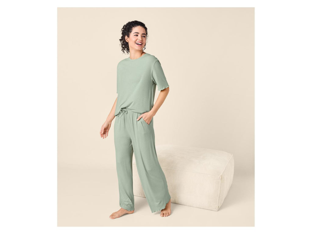 Ensemble pyjama côtelé Premium femme