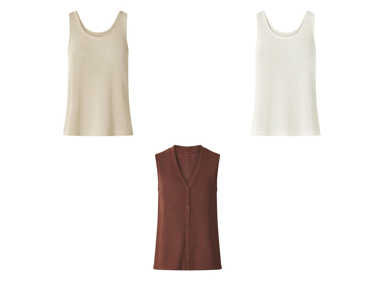 Haut en maille fine femme