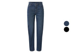 Jean femme, coupe droite, taille haute