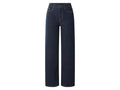 Jean large taille haute femme
