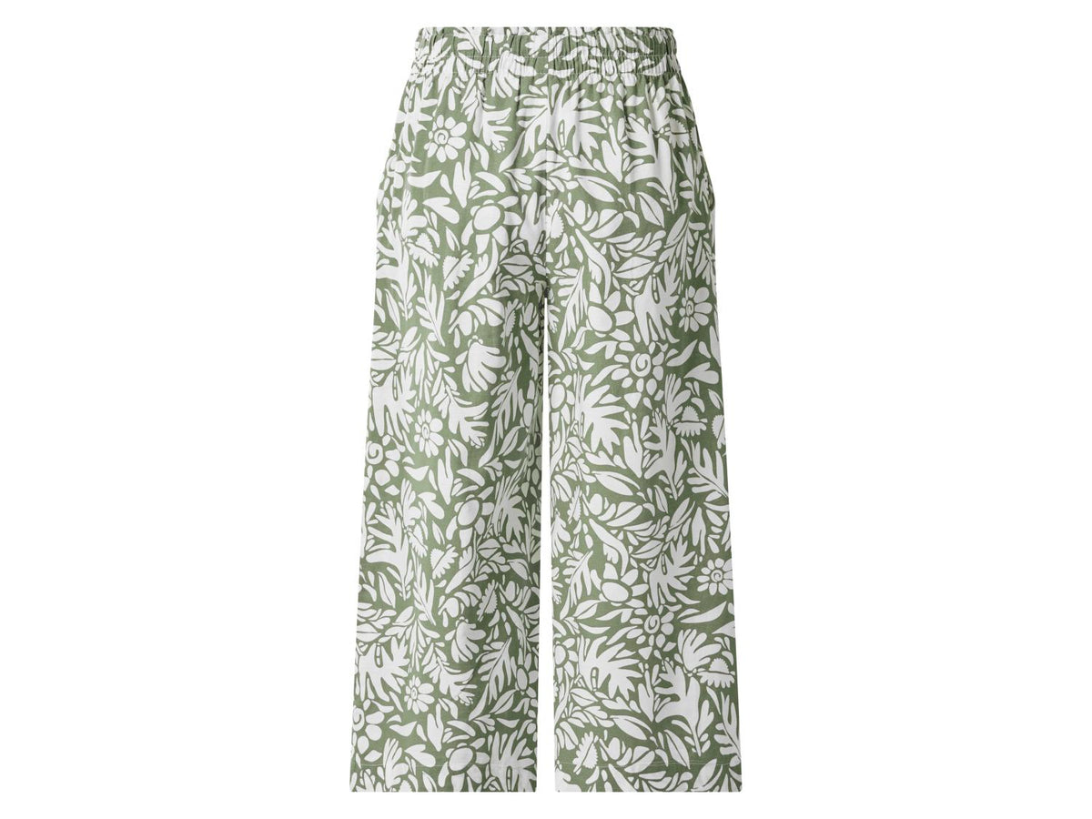 Jupe-culotte en lin Premium femme