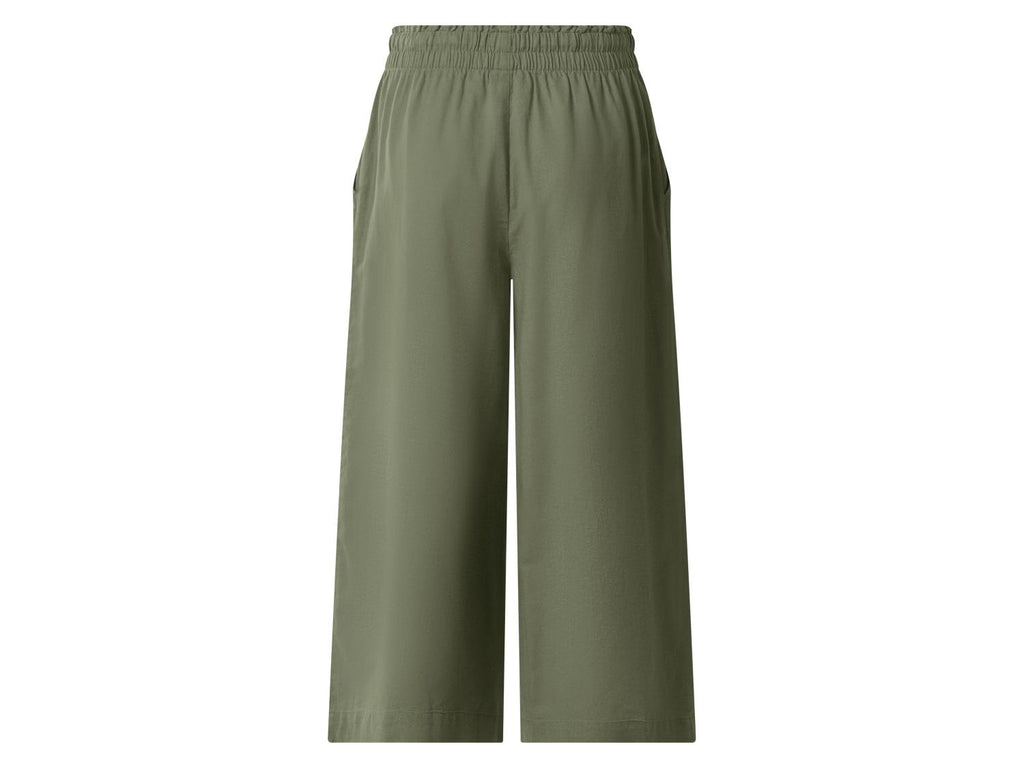Jupe-culotte en lin Premium femme