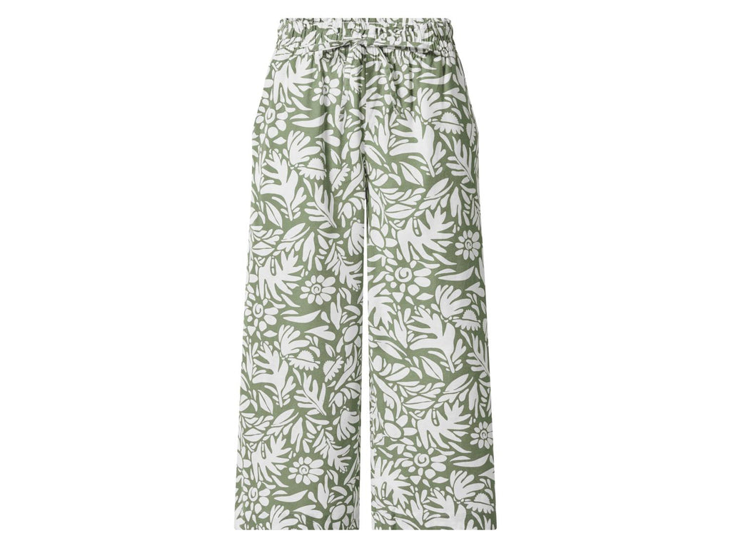 Jupe-culotte en lin Premium femme