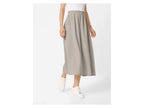 Jupe midi en mousseline pour femme