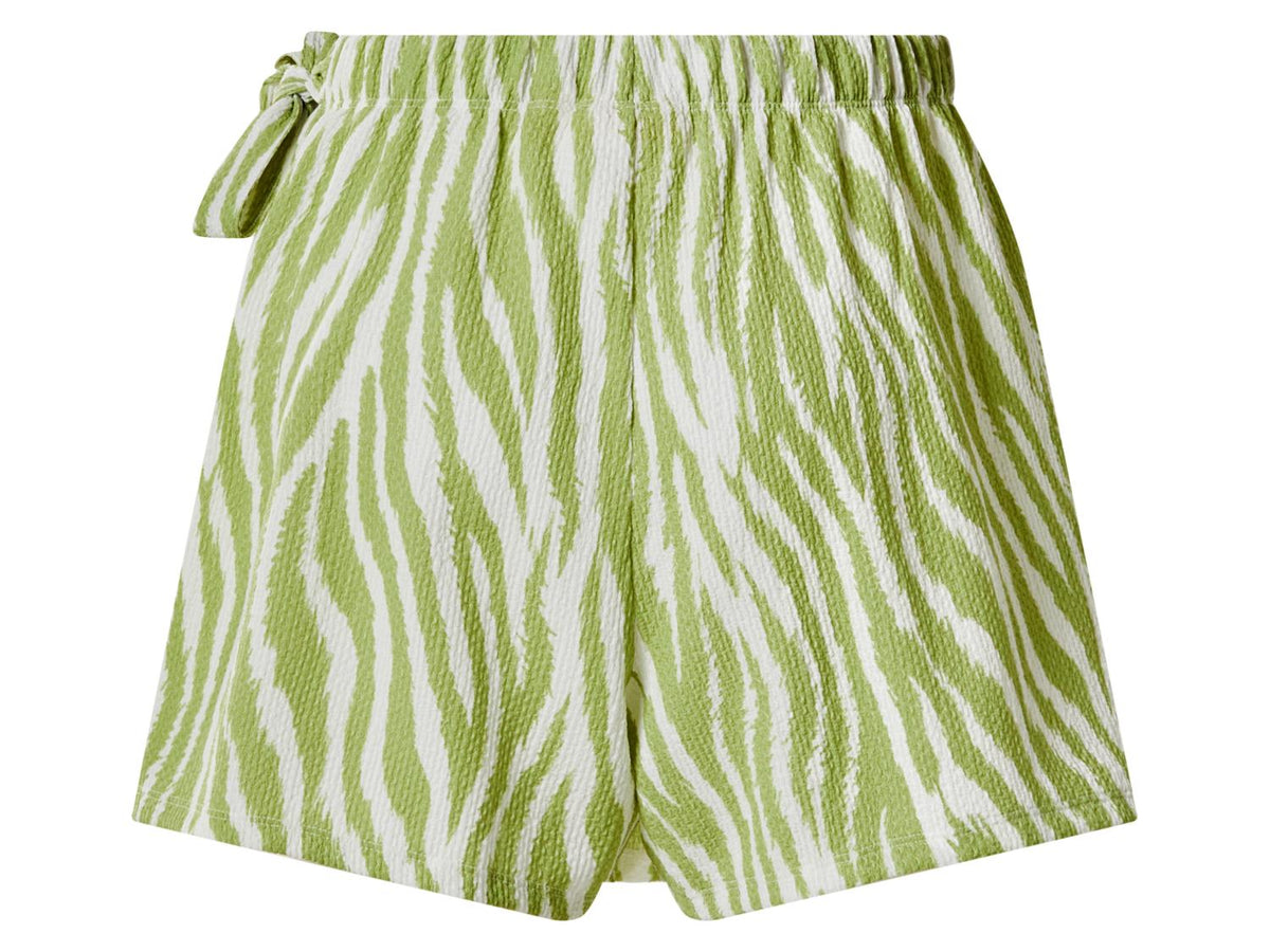 Jupe-short portefeuille femme