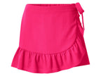 Jupe-short portefeuille femme
