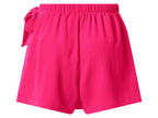 Jupe-short portefeuille femme