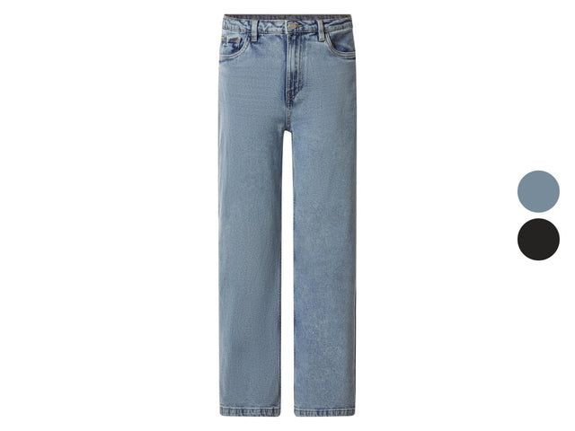 Jean large fille