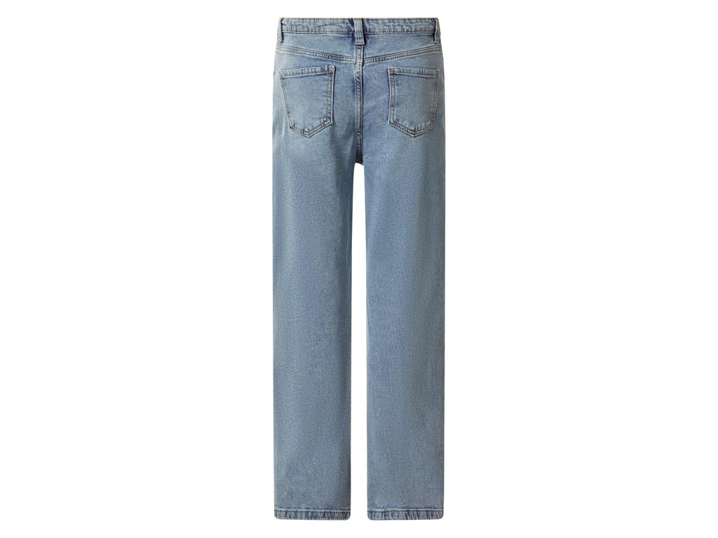 Jean large fille
