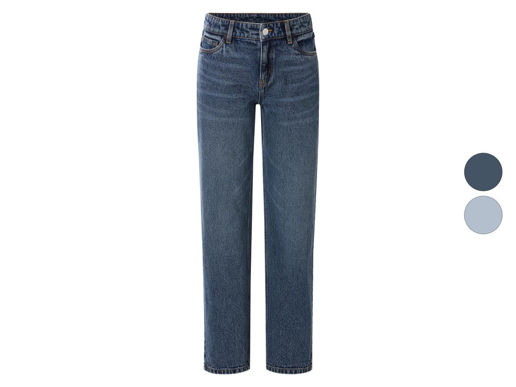 Jean straight fit fille