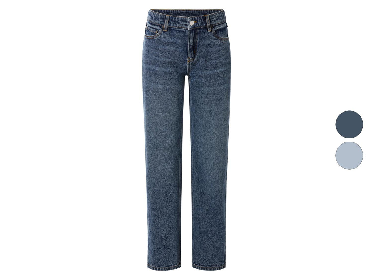 Jean straight fit fille