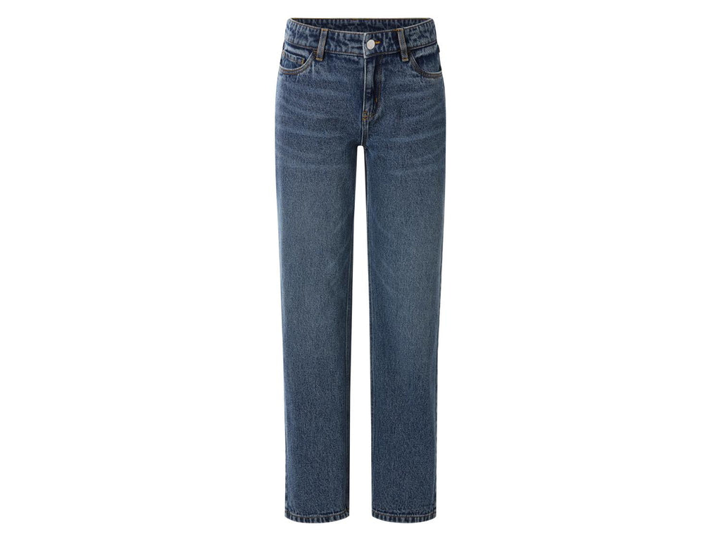 Jean straight fit fille