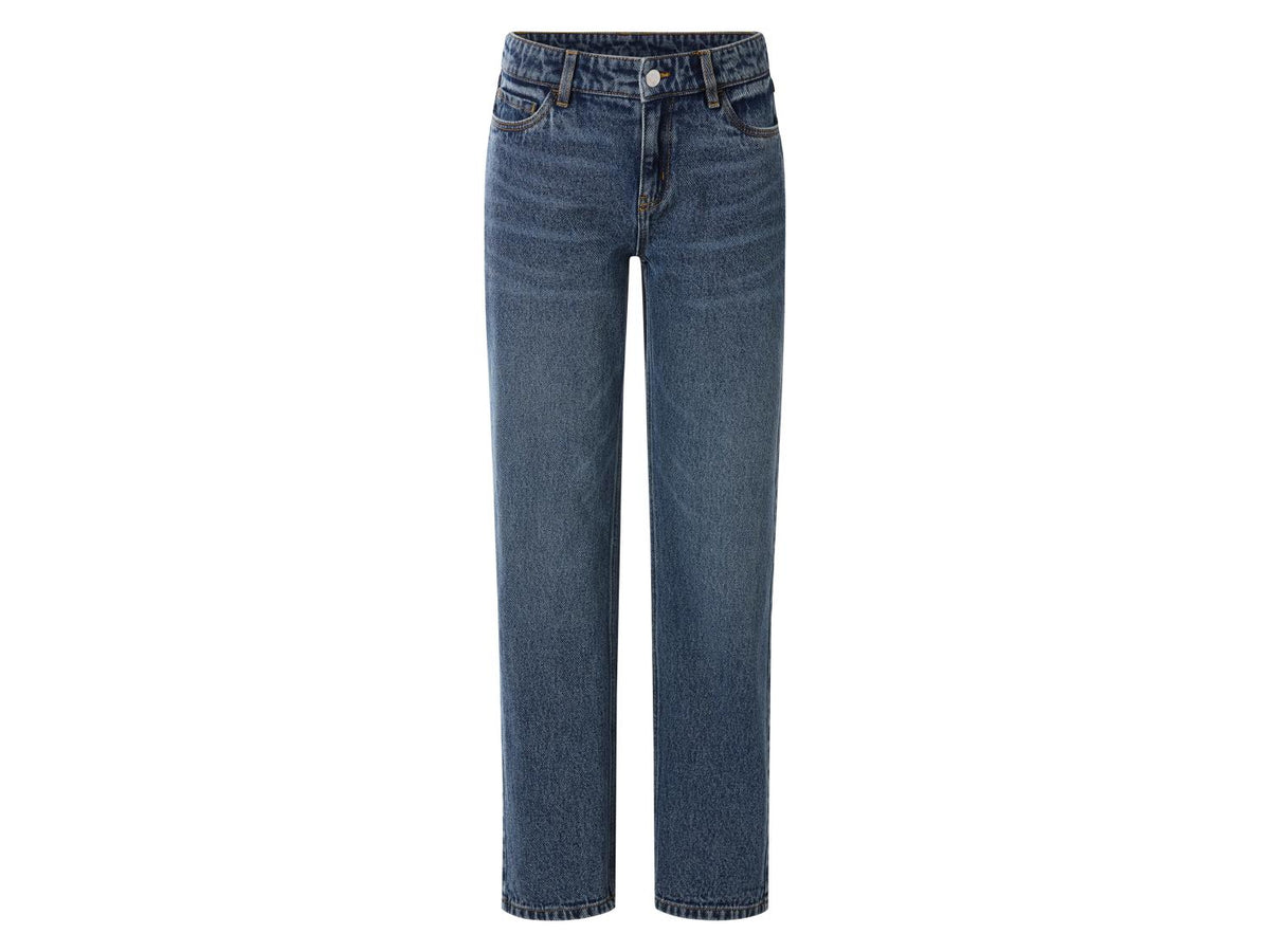 Jean straight fit fille
