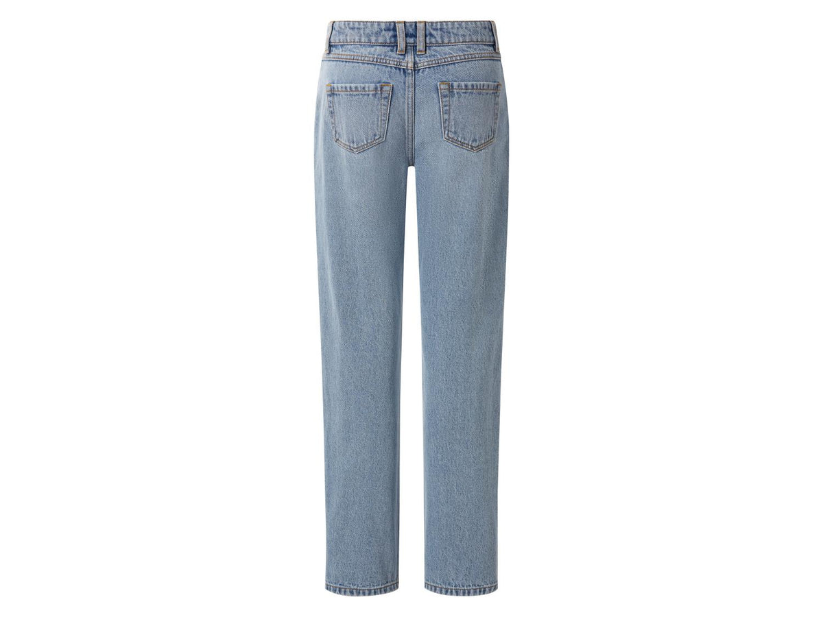 Jean straight fit fille