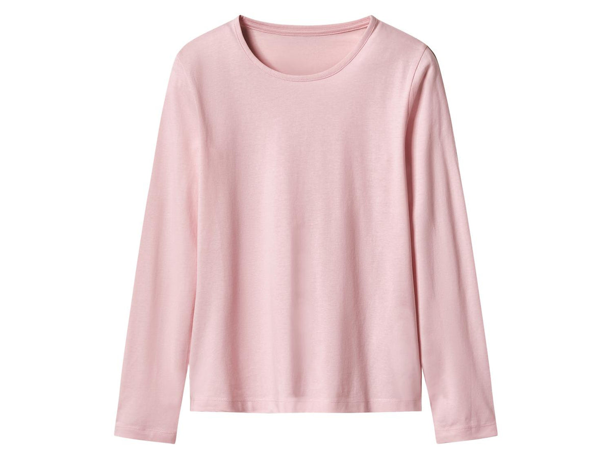 Lot de 2 t-shirts à manches longues fille