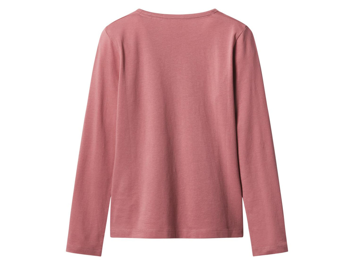 Lot de 2 t-shirts à manches longues fille