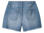 Short en jean fille