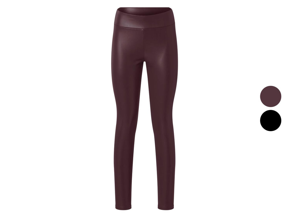 Legging en similicuir femme