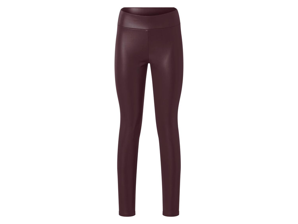 Legging en similicuir femme