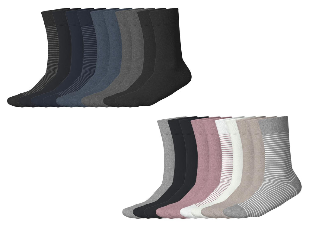 Lot de 10 paires de chaussettes unisexe