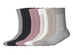 Lot de 10 paires de chaussettes unisexe