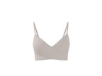 Lot de 2 brassières côtelées femme