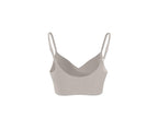 Lot de 2 brassières côtelées femme