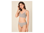 Lot de 2 brassières côtelées femme
