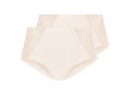 Lot de 2 culottes gainantes à dentelle femme