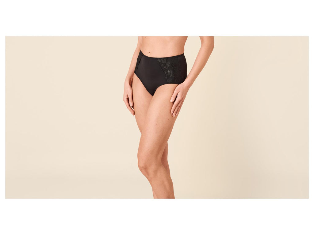 Lot de 2 culottes gainantes à dentelle femme