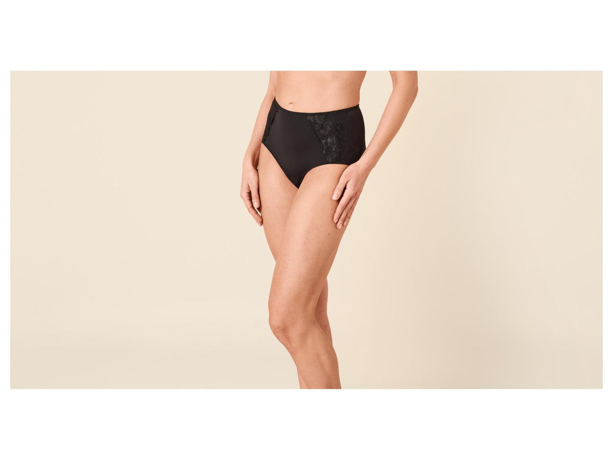 Lot de 2 culottes gainantes à dentelle femme