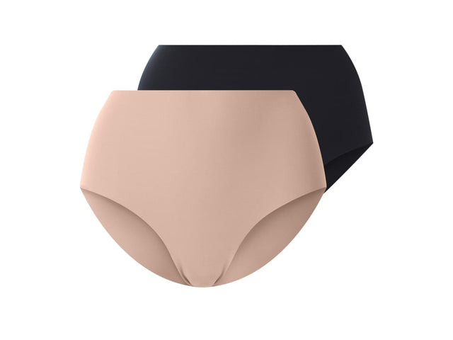 Lot de 2 culottes gainantes invisibles