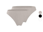 Lot de 2 culottes mini côtelées femme