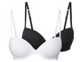 Lot de 2 soutiens-gorge push-up femme