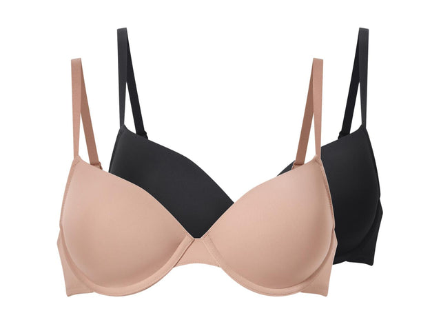 Lot de 2 soutiens-gorges à armatures pour femme