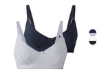 Lot de 2 soutiens-gorges d'allaitement femme