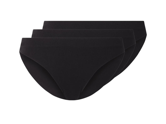 Lot de 3 slips femme, sans coutures