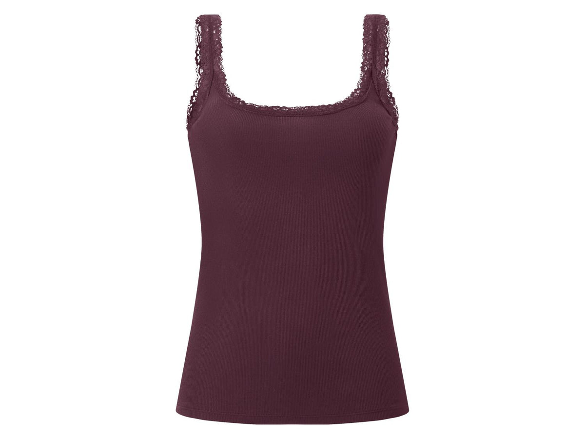 Lot de 3 tops côtelés femme