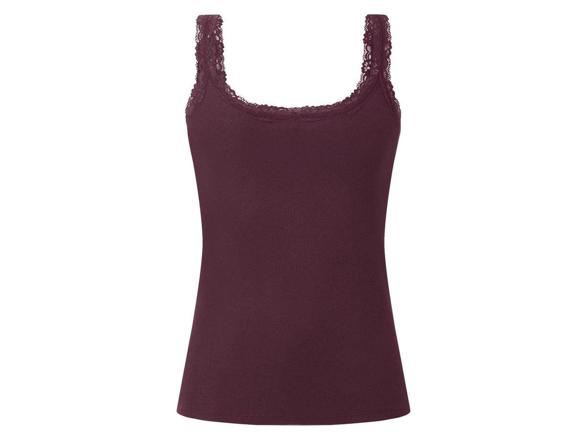 Lot de 3 tops côtelés femme