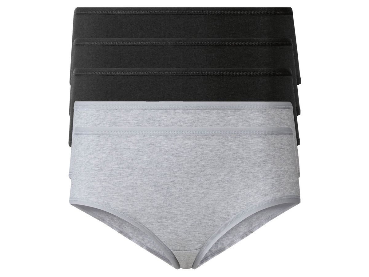 Lot de 5 culottes hipsters femme
