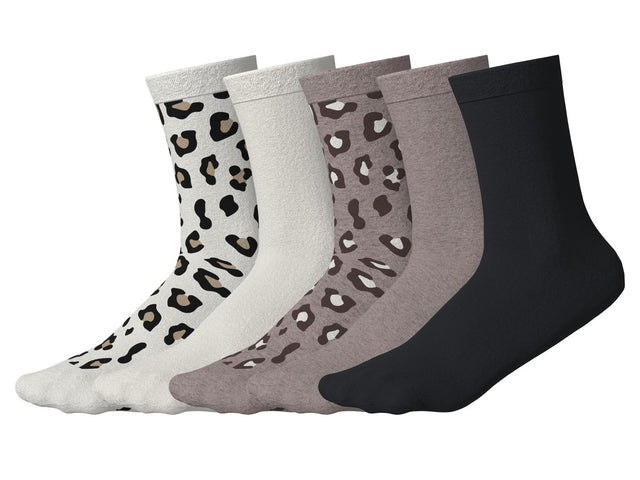 Lot de 5 paires de chaussettes femme