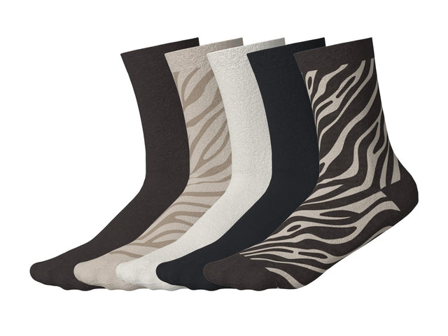 Lot de 5 paires de chaussettes femme