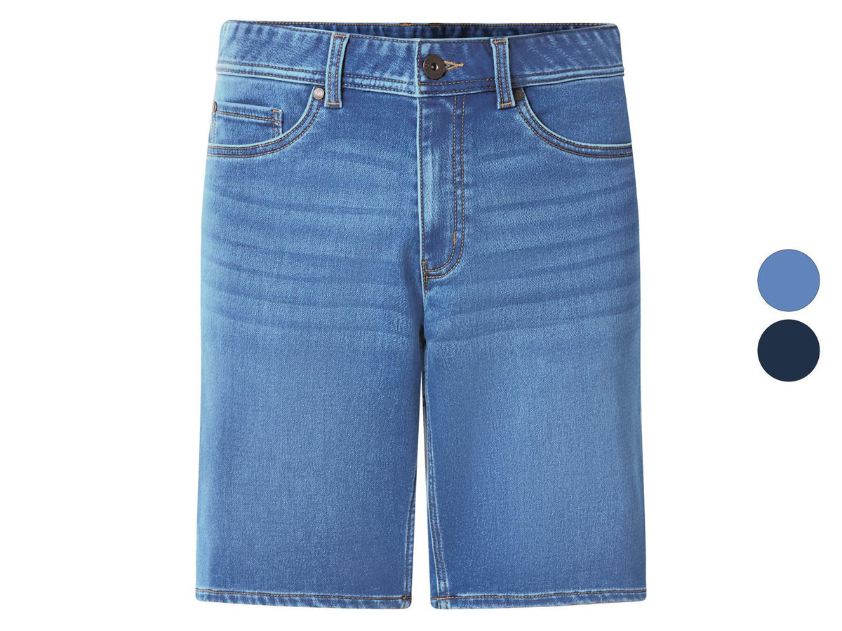 Bermuda en sweat denim homme