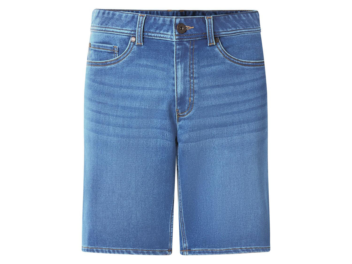 Bermuda en sweat denim homme