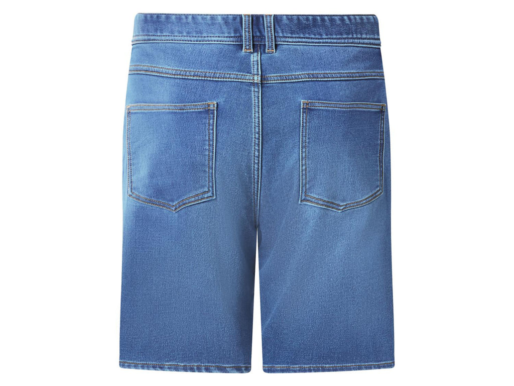 Bermuda en sweat denim homme