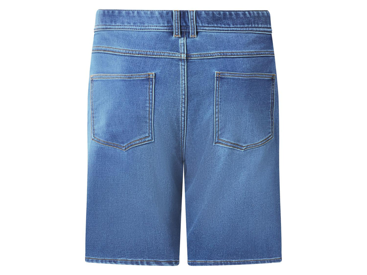 Bermuda en sweat denim homme