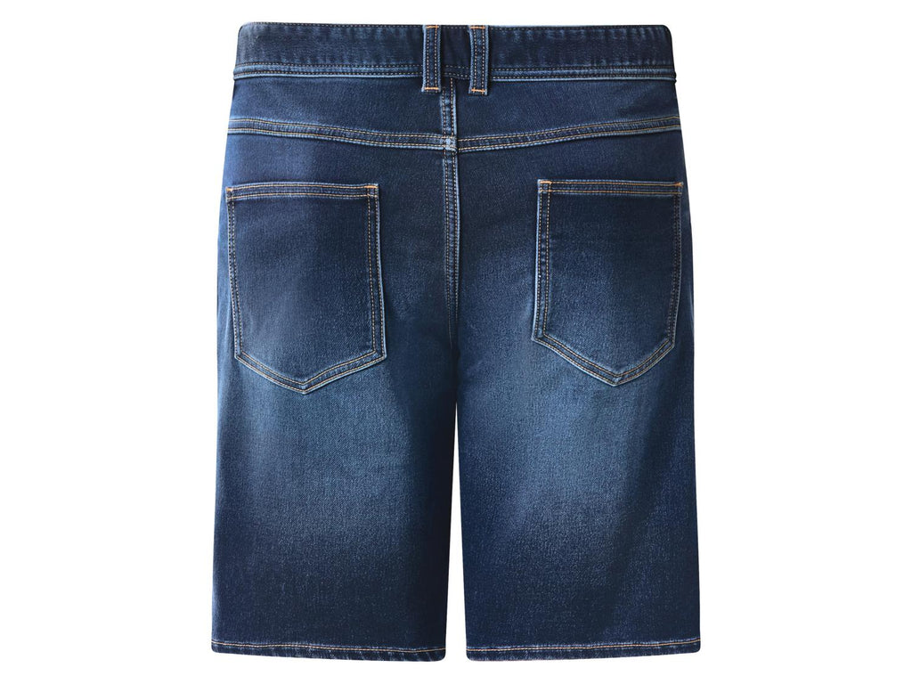 Bermuda en sweat denim homme