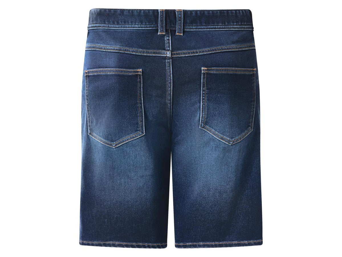 Bermuda en sweat denim homme